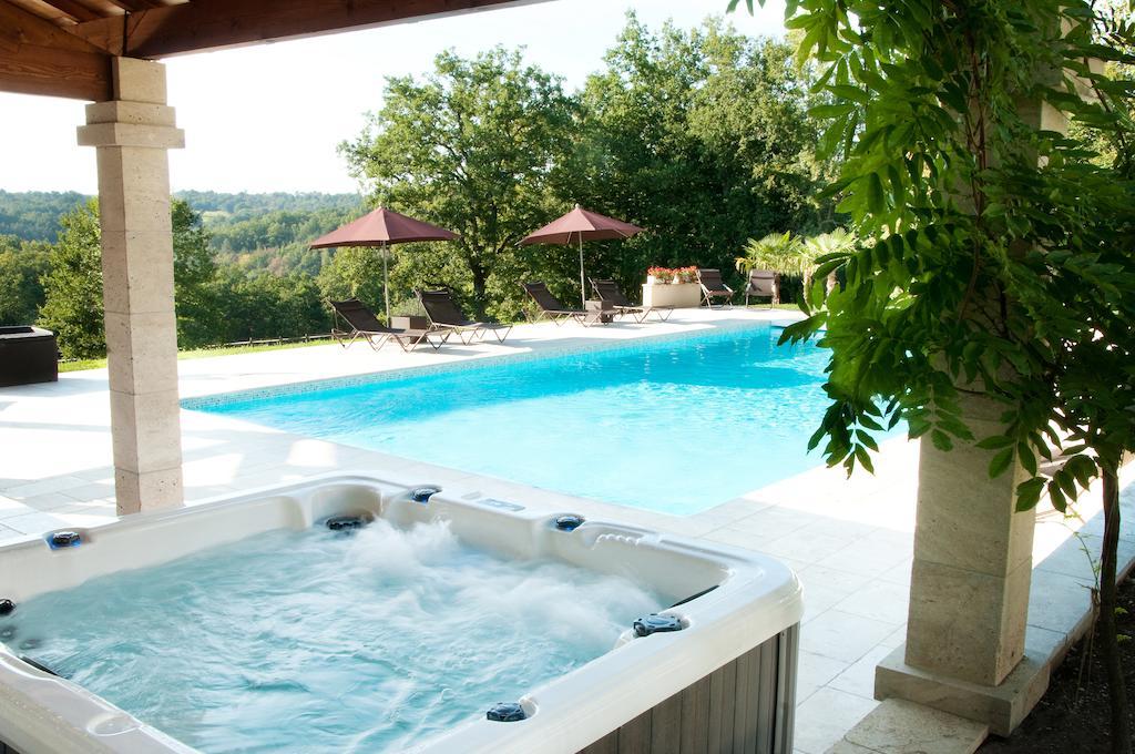 Domaine De La Fauconnie Otel Campsegret Dış mekan fotoğraf